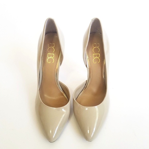 BCBG Paris Shoes - BCBG Jaze D'Orsay Nude Pointed Toe High Heel 8.5